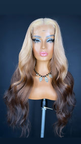 Carmel Latte 28" Closure Wig
