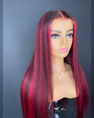 26" Streaked Red Frontal Unit